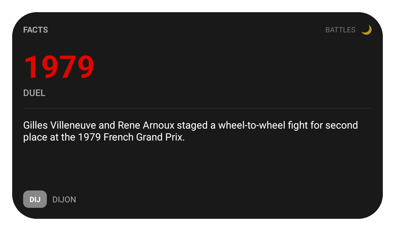 Trivia widget
